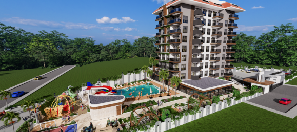 Wohnung 2+1 in Moonlight Park Residence, Alanya, Turkey, Nr. 36925 2