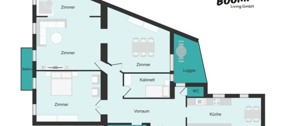 Apartamento de 5 habitaciónes en Hietzing, Austria No. 207142 17