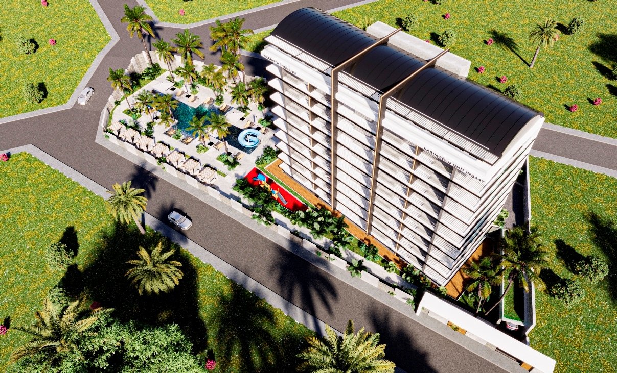 Apartamento 1+1 em Alanya, Turkey N.º 30805