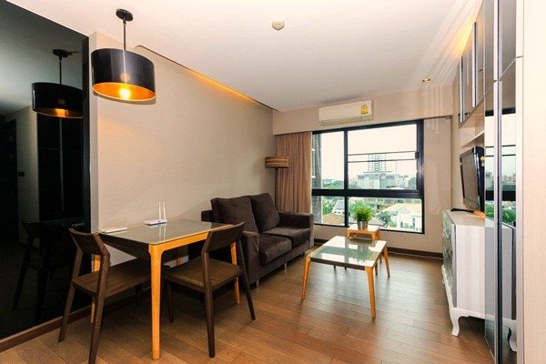 Apartamento com 1 quarto em condomínio em Bangkok, Thailand N.º 7190