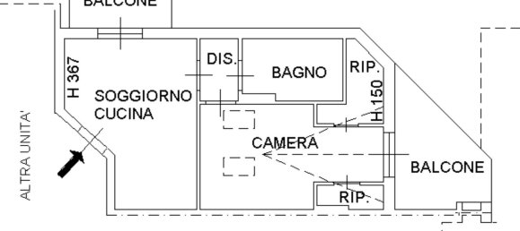 2غرفة شقة في Limido Comasco, Italy رقم 290125 22