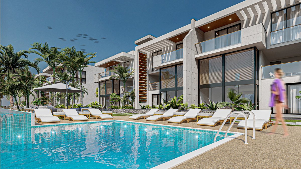 2 غرف نوم شقة في Esentepe, Northern Cyprus رقم 12592