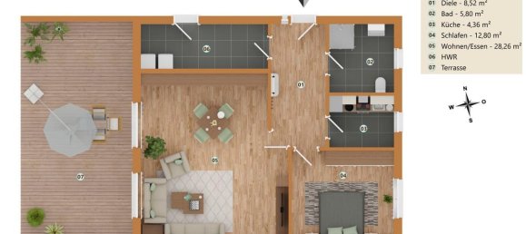 2 bedrooms Townhouse in Osnabruck, Germany No. 331384 13