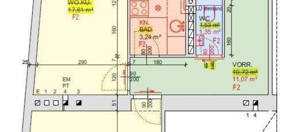 2غرفة شقة في Rudolfsheim-Funfhaus, Austria رقم 26111 8