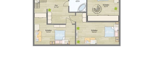 Дом с 6 комнатами в Передняя Померания-Грайфсвальд, Германия № 259977 39