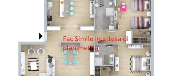 3-salle Appartement à Rome, Italy No. 14675 17
