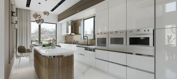 Вилла 4+1 в Sky Garden, Дёшемеалты, Турция № 39042 7