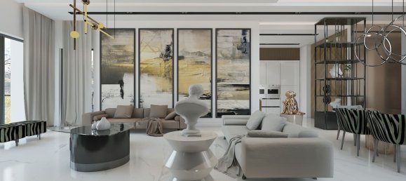 Вилла 4+1 в Sky Garden, Дёшемеалты, Турция № 39042 11