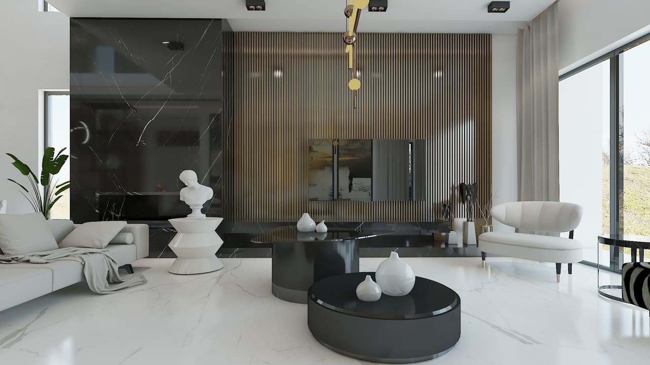 Вилла 4+1 в Sky Garden, Дёшемеалты, Турция № 39042