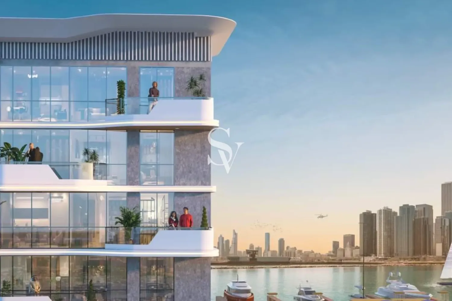 Apartamento T2 em Dubai, UAE N.º 108607