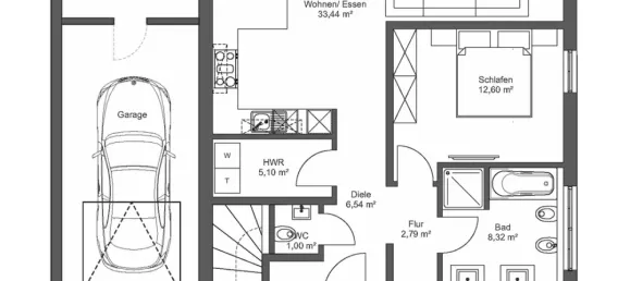 Квартира с 2 спальнями в Хайнсберг, Германия № 149327 2
