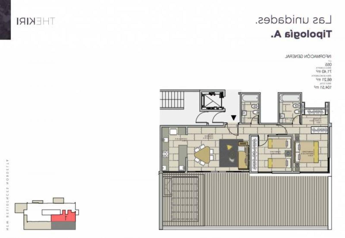 2 Schlafzimmer Wohnung in Tigre, Argentina, Nr. 57502