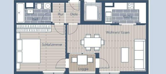 Apartamento de 2 divisões em Leipzig, Germany N.º 68552 15