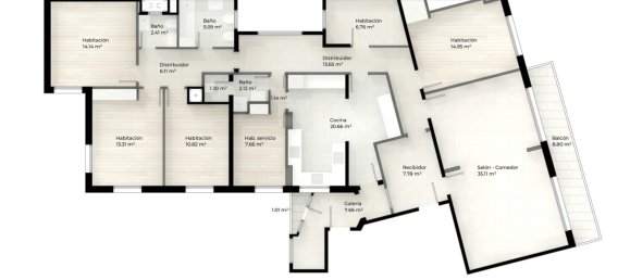 5 bedrooms Apartment in Barcelona, Spain No. 182323 36