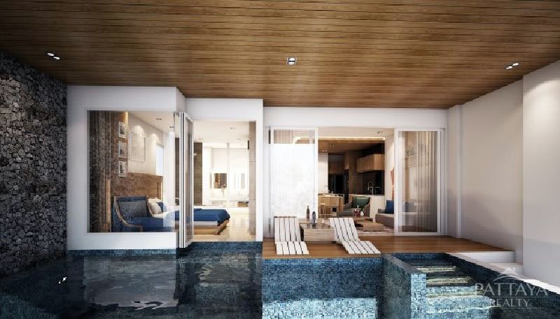 Condominio de 1 dormitorio en Pattaya, Thailand No. 1648