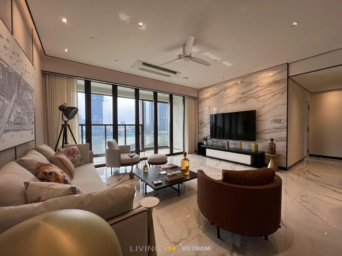 4 dormitorios apartamento en alquiler en Thu Duc, Ho Chi Minh, Vietnam № 74642