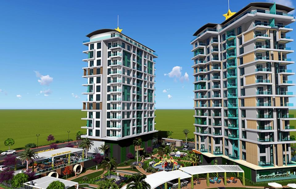 Квартира 1+1 в Махмутлар, Турция № 13911