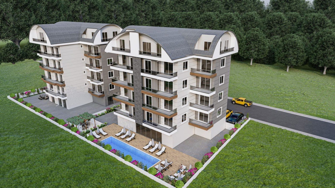 Apartment 1+1 in Konakli, Turkey No. 31285