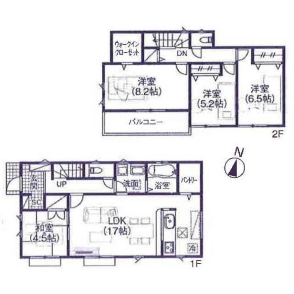 4 غرف نوم منزل في Saitama, Japan رقم 4870