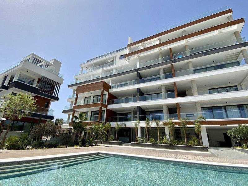 Квартира с 1 спальней в Гермасойя, Кипр № 8156