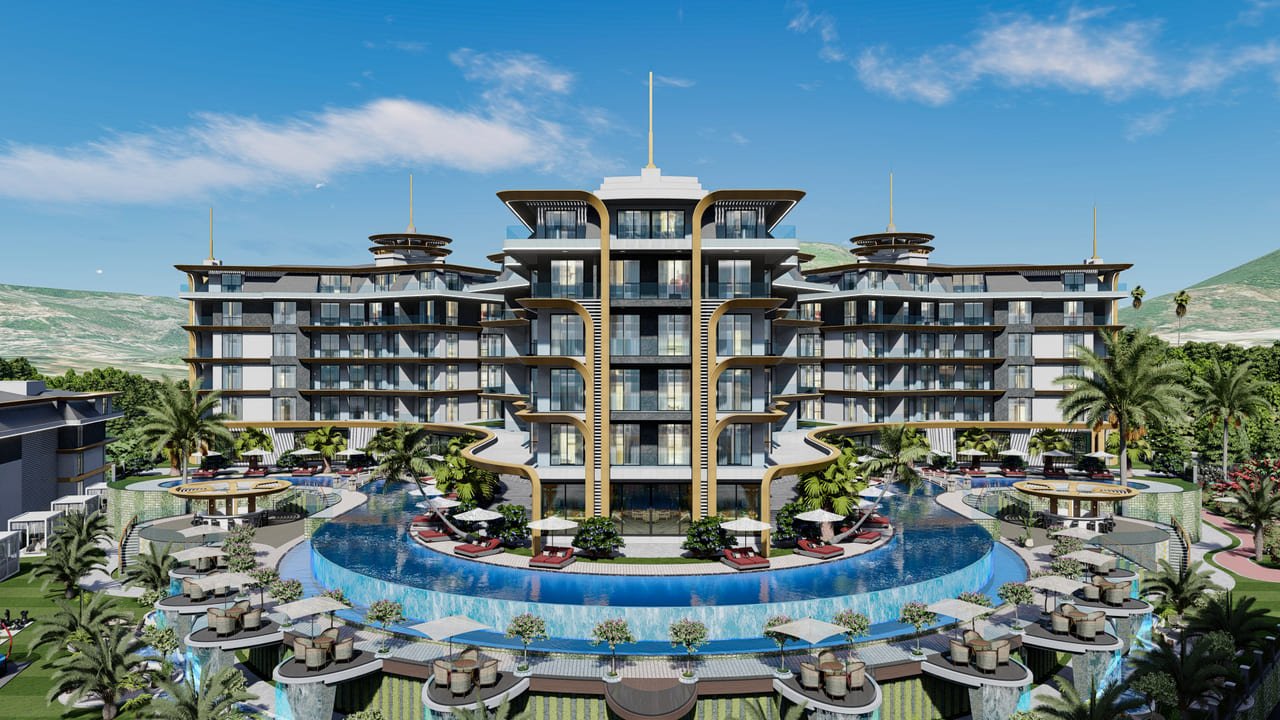 Apartment 2+1 in Cebeci Vista Alanya Kestel, Kestel, Turkey No. 38282