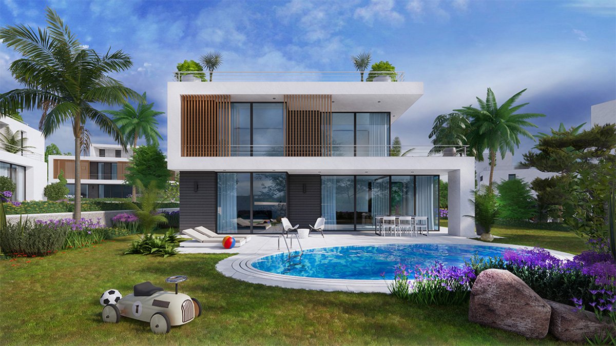 4 bedrooms Villa in Tatlisu, Northern Cyprus No. 17043