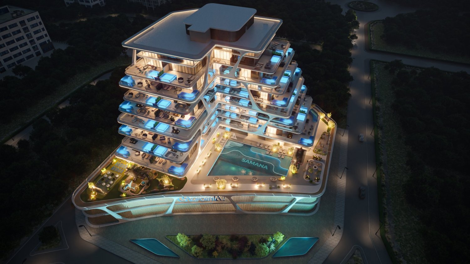 Apartamento de 2 dormitorios en SAMANA CALIFORNIA 2, Al Furjan, UAE No. 62682