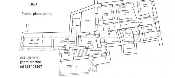 11 rooms House in Villanova d'Albenga, Italy No. 235420 15