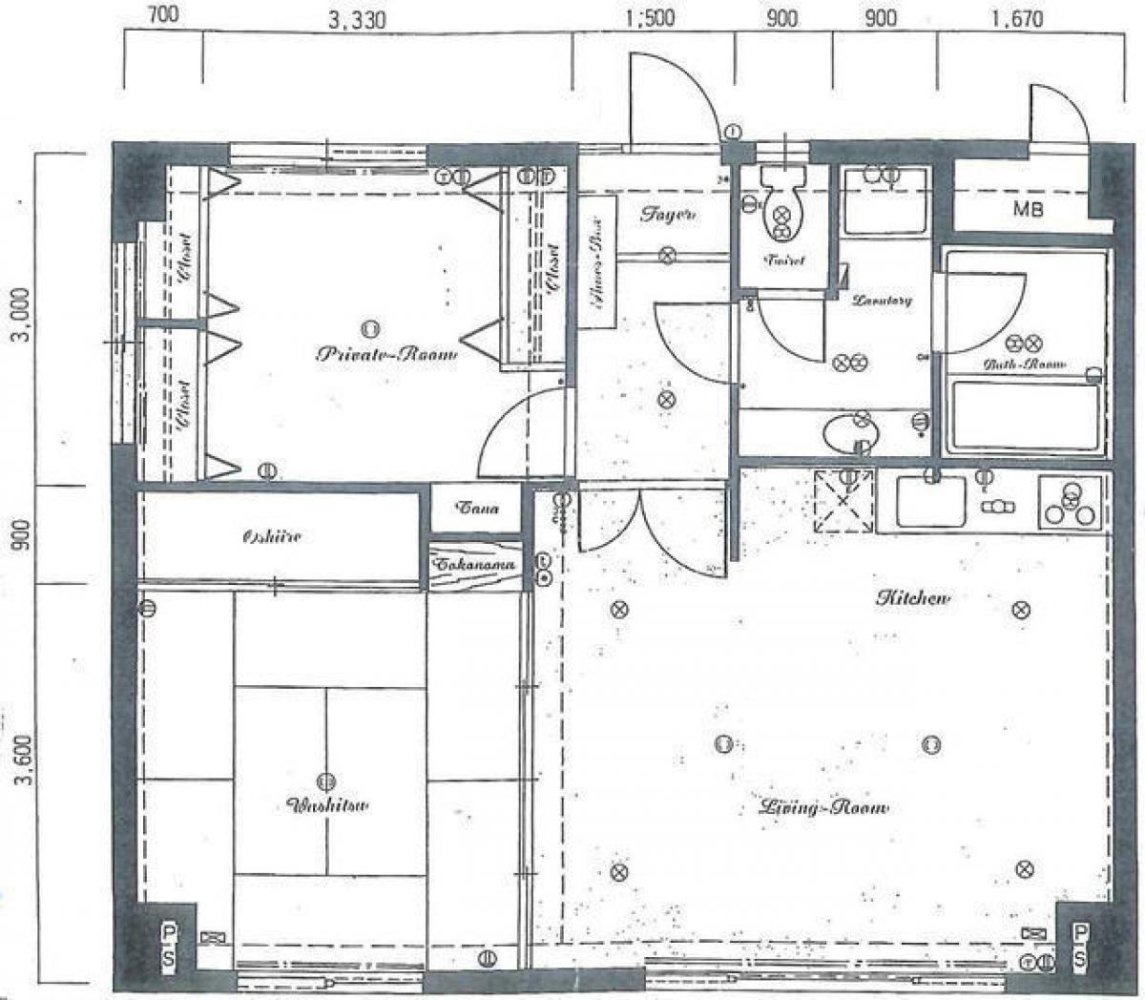 2 bedrooms Apartment in Oita, Japan No. 3002