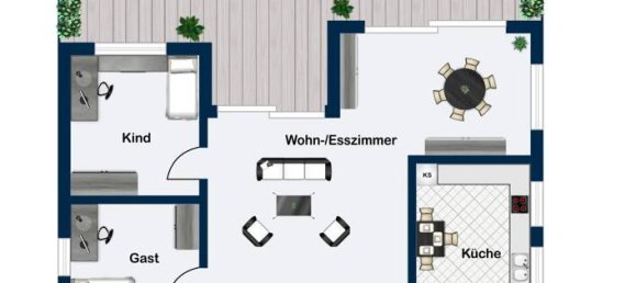 Квартира с 3 спальнями в Rastatt, Германия № 87473 23