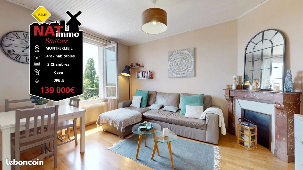 2 Schlafzimmer Wohnung in Montfermeil, France, Nr. 330422