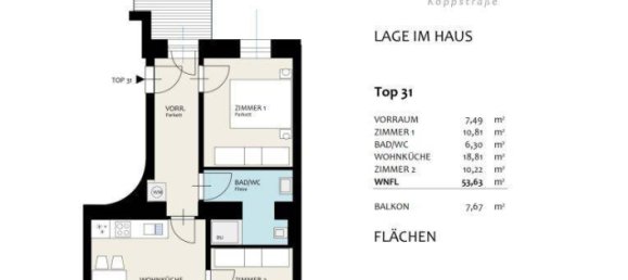 3-salle Appartement à Ottakring, Austria No. 139861 8