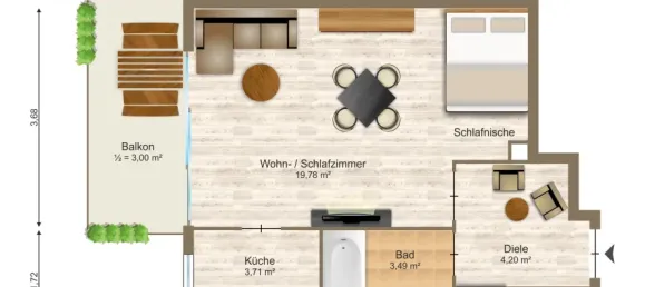 استوديو في Munich, Germany رقم 210257 13