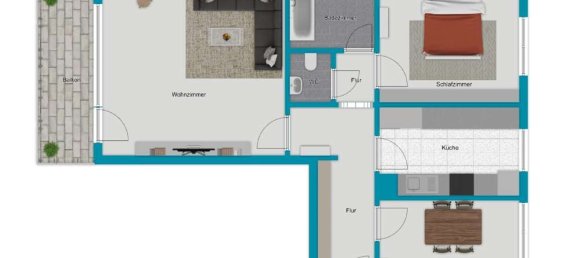 Apartamento T2 em Frankfurt am Main, Germany N.º 249164 17