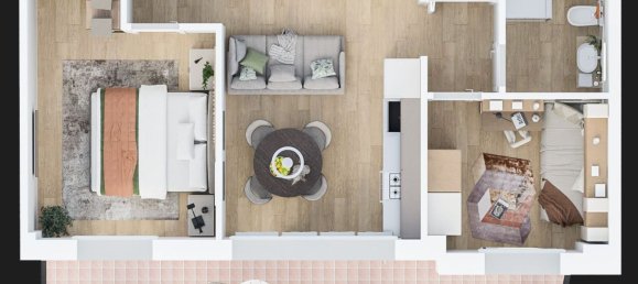 3 rooms Apartment in Albenga, Italy No. 272376 11