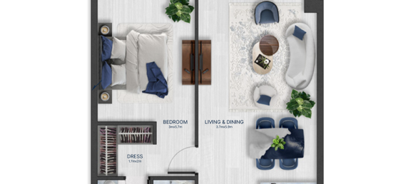 Apartamento de 1 dormitorio en Al Marjan Island, UAE No. 121392 7