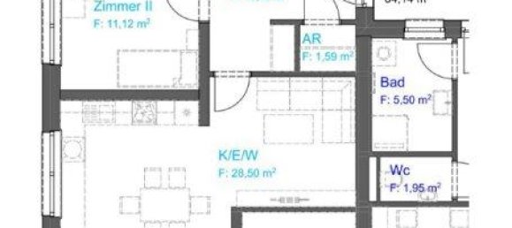 3 rooms Apartment in Deutschlandsberg, Austria No. 149254 9