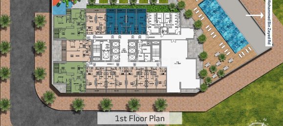 2 bedrooms Apartment in Majan, UAE No. 22459 4