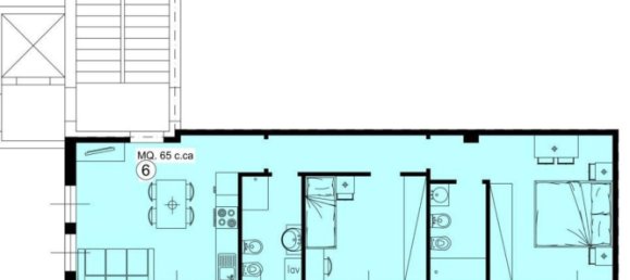 3 rooms Apartment in Lentate sul Seveso, Italy No. 3808 19