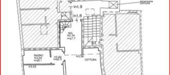 2 rooms Apartment in Ferrara, Italy No. 25062 27