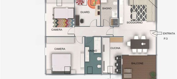 4-salle Appartement à Cislago, Italy No. 334204 14