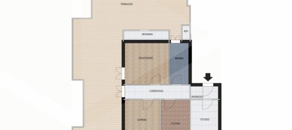 3غرفة بانتهاوس في Montescaglioso, Italy رقم 34361 19