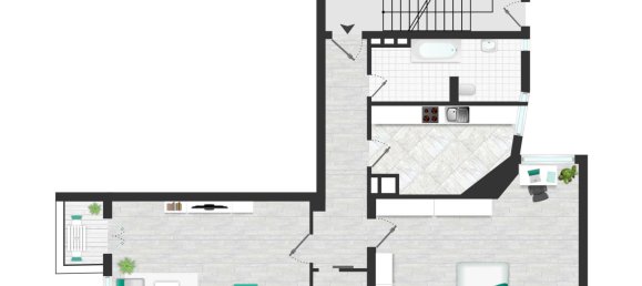 2-Zimmer Wohnung in Charlottenburg, Germany, Nr. 292480 9