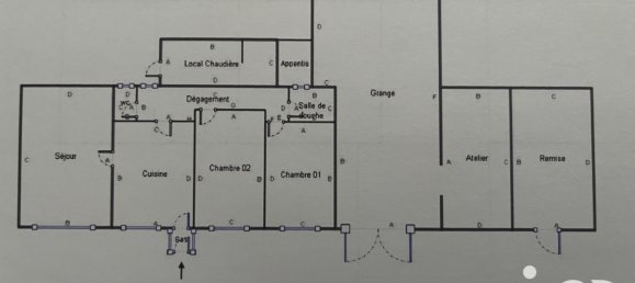 2 Schlafzimmer Haus in Chaingy, France, Nr. 46422 9