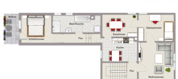 Таунхаус с 5 спальнями в Гота, Германия № 147176 23