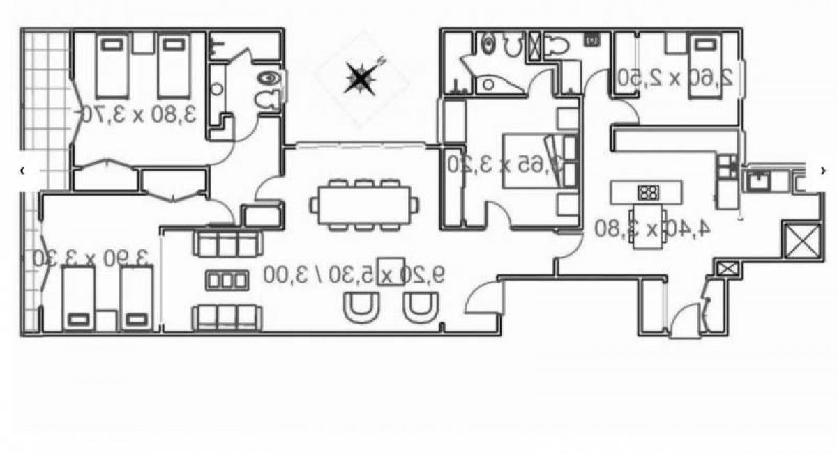 3 غرف نوم شقة في Buenos Aires, Argentina رقم 66283