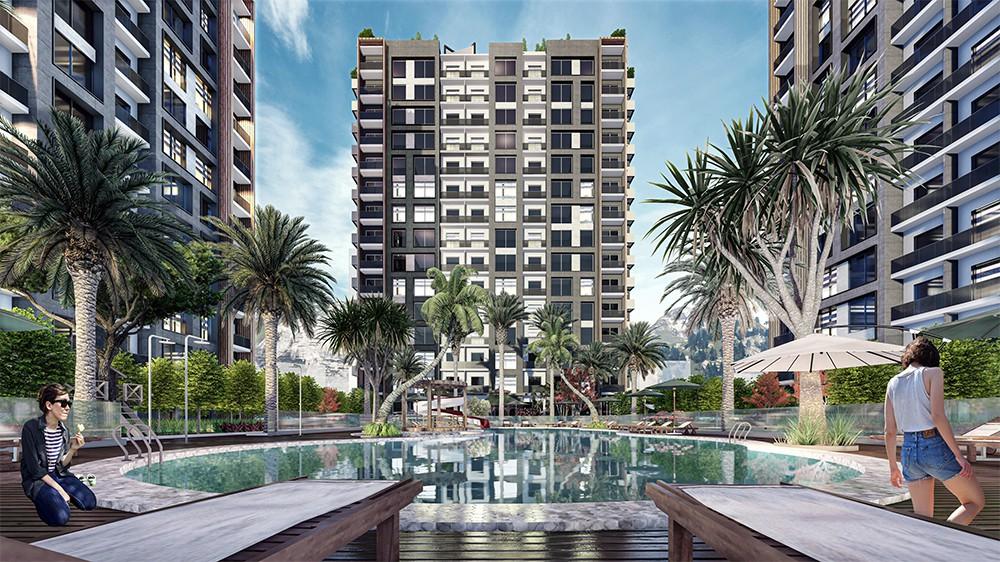 2 rooms Apartment in Mersin, Turkey No. 30413