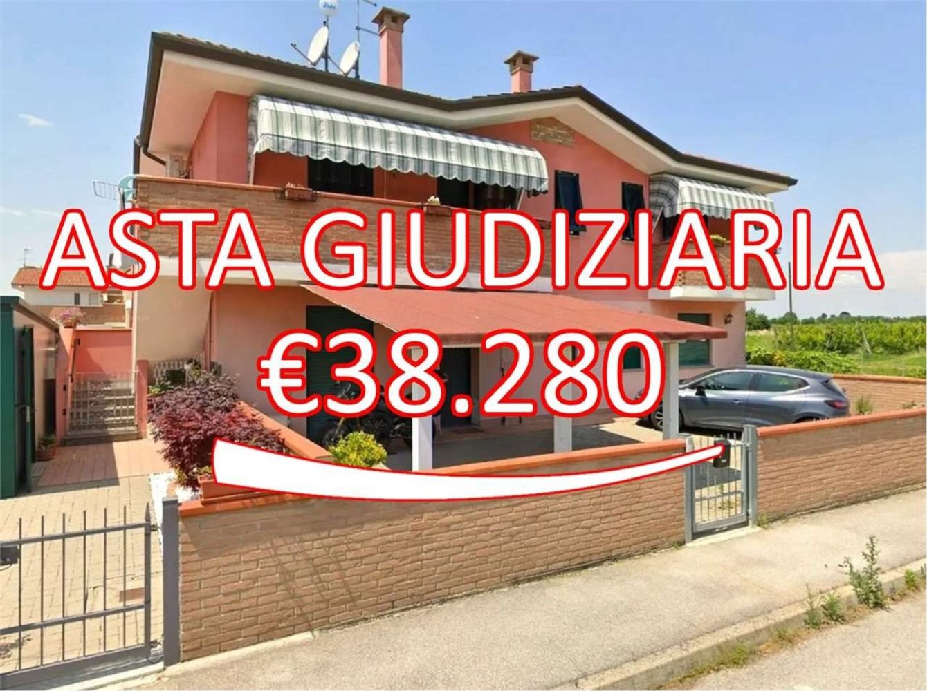 2 rooms Apartment in Fratta Polesine, Italy No. 53988