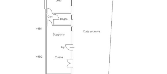 2 rooms Apartment in Fratta Polesine, Italy No. 53988 20
