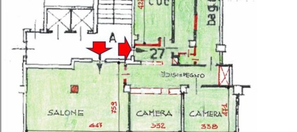 5-Zimmer Wohnung in Turin, Italy, Nr. 97544 11